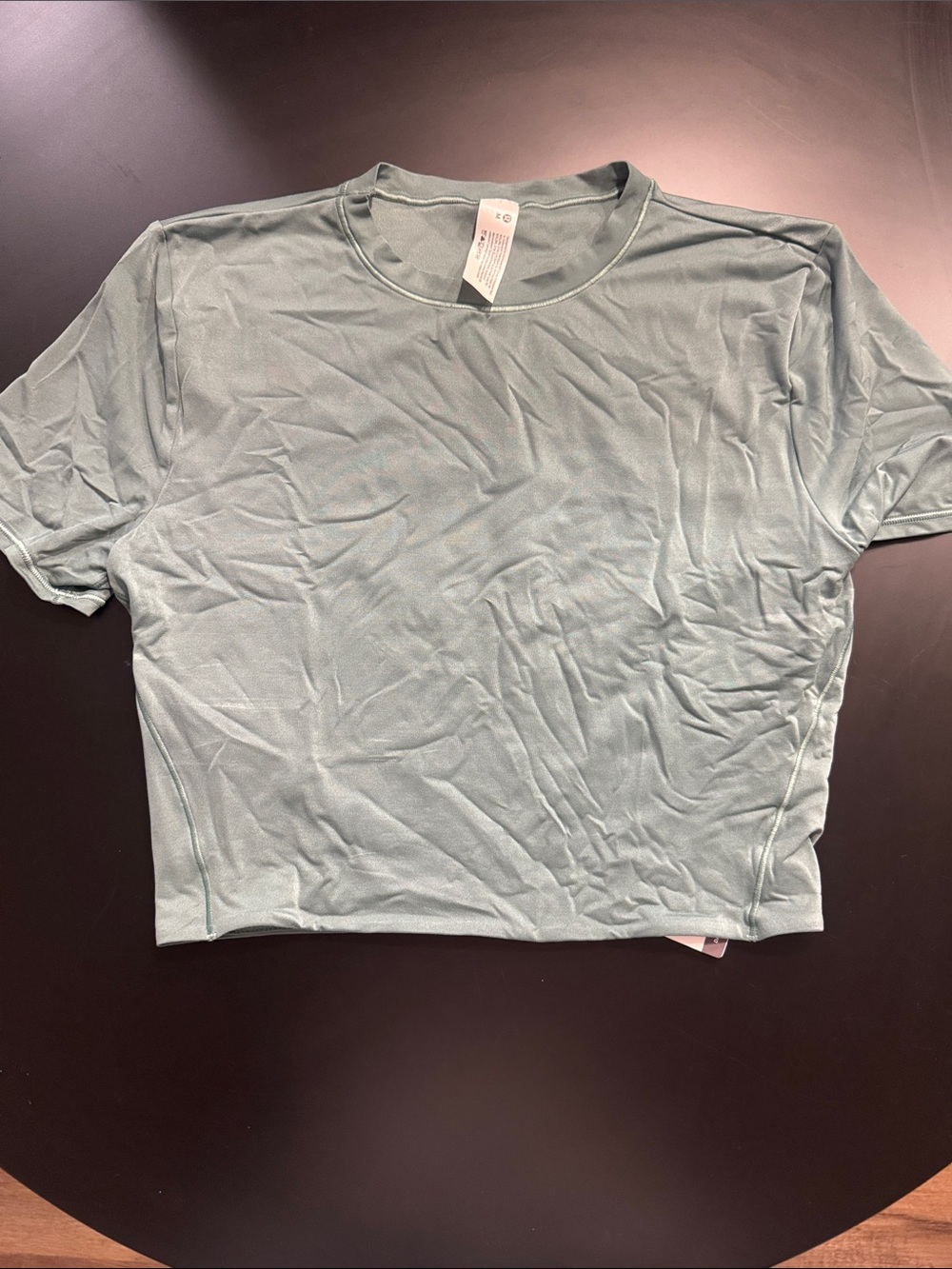 lululemon athletica Light Sage Crop Top